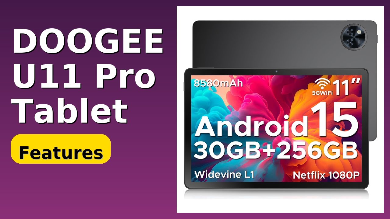 REVIEW (2026): DOOGEE U11 Pro Tablet. Features.