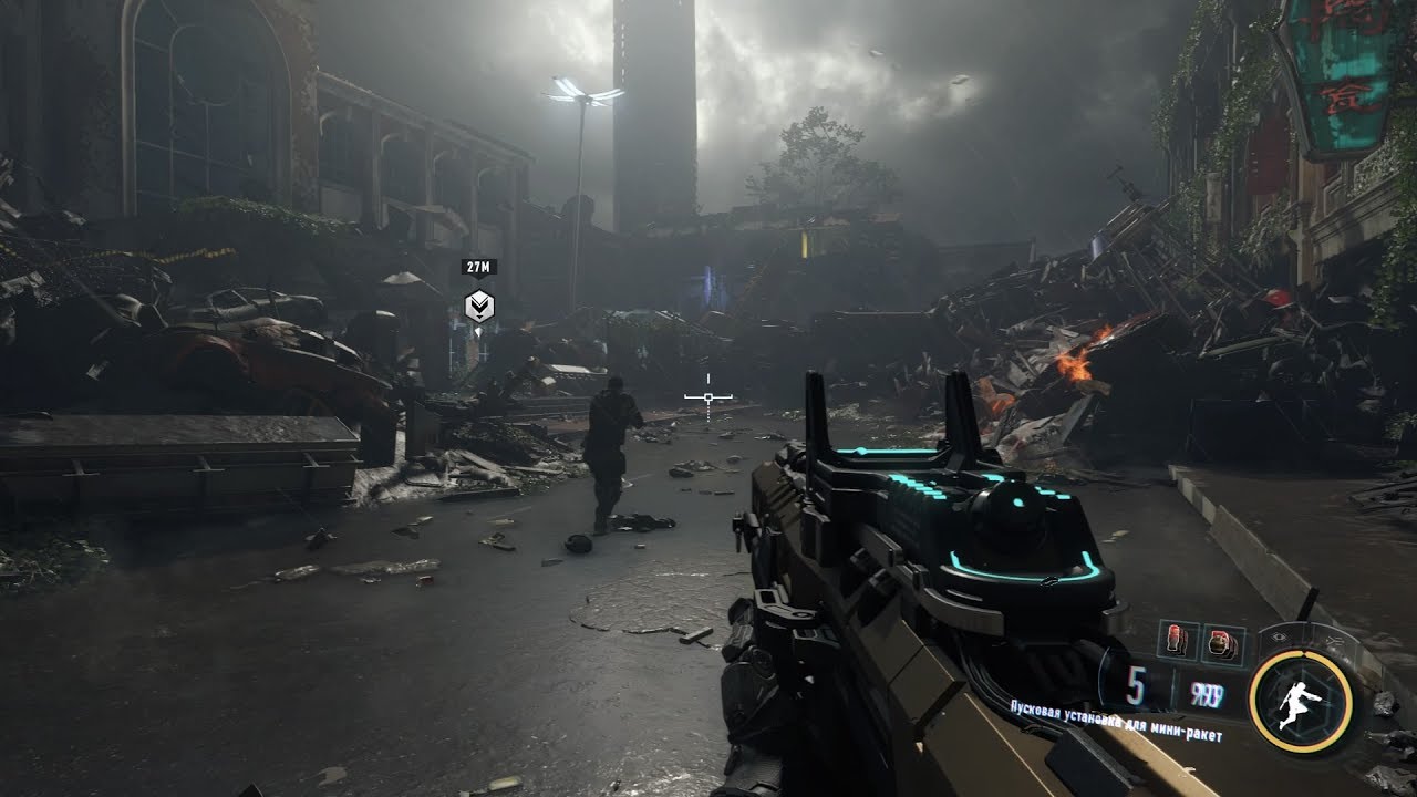 In Darkness ! Epic Assault Mission from Online FPS Call of Duty Black Ops 3
