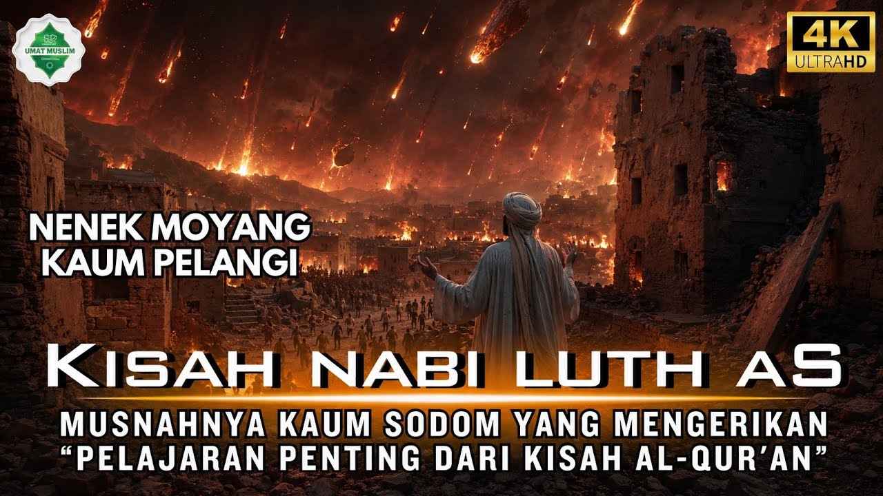 Kisah Nabi Luth AS‼️ Azab Dahsyat Bagi Kaum Sodom!