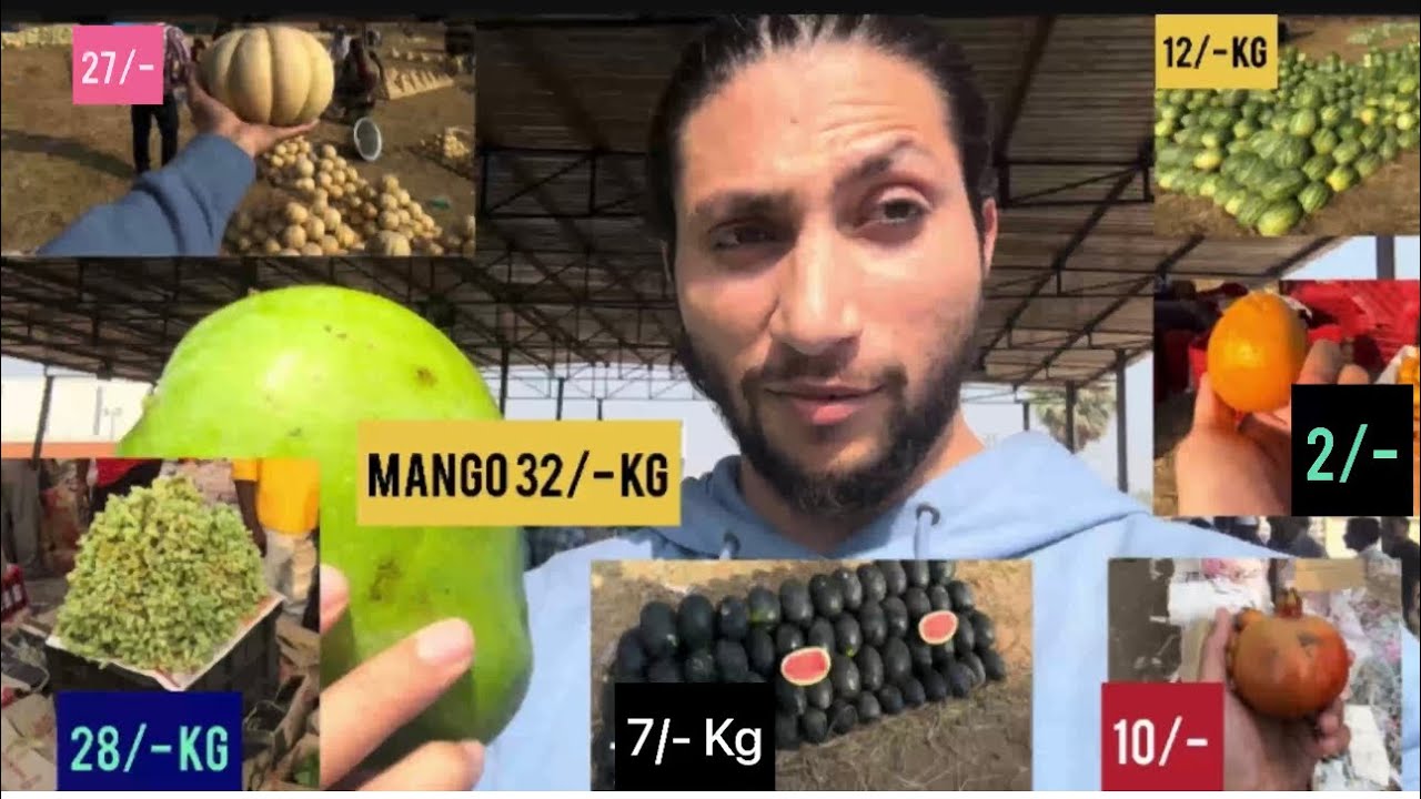 Explore Wholesale prices at Batasingaram fruit market in Hyderabad #fruits #market #auction #youtube