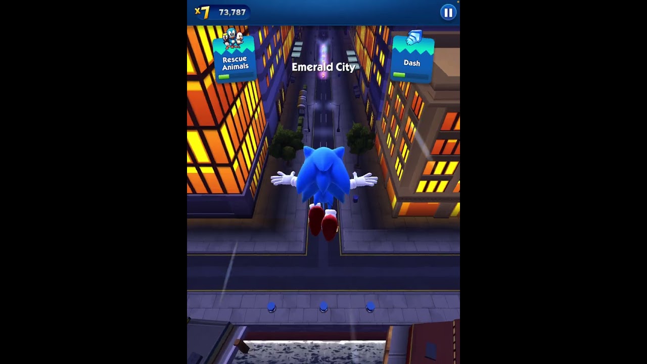 Grinding for movie skins in sonic dash