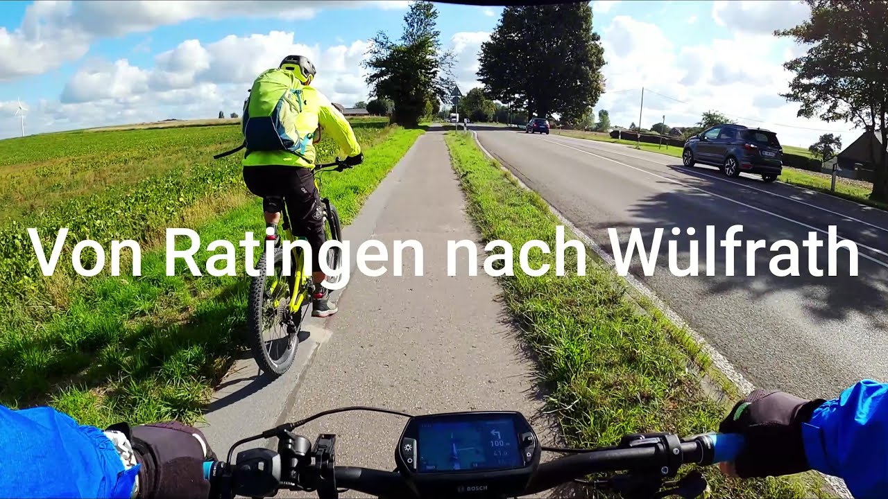 Von Ratingen nach Wülfrath ... mit dem E-MTB