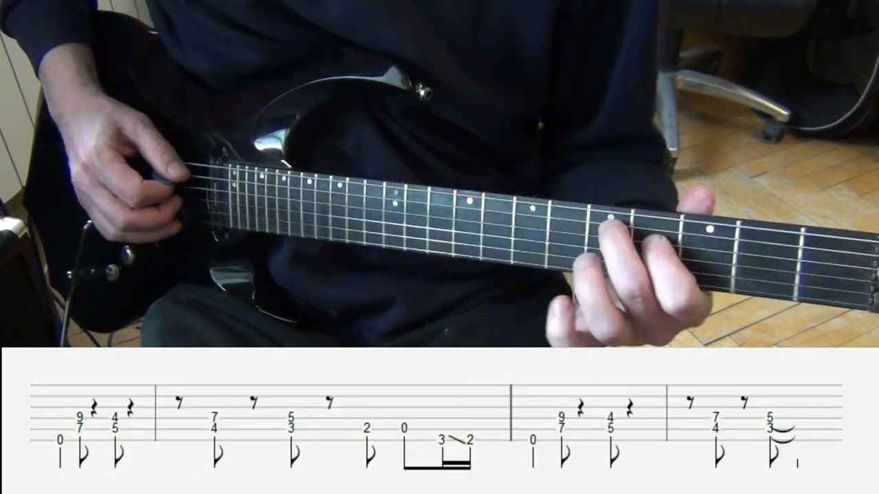 Judas Priest - Out In The Cold - Guitar Cover with tabs