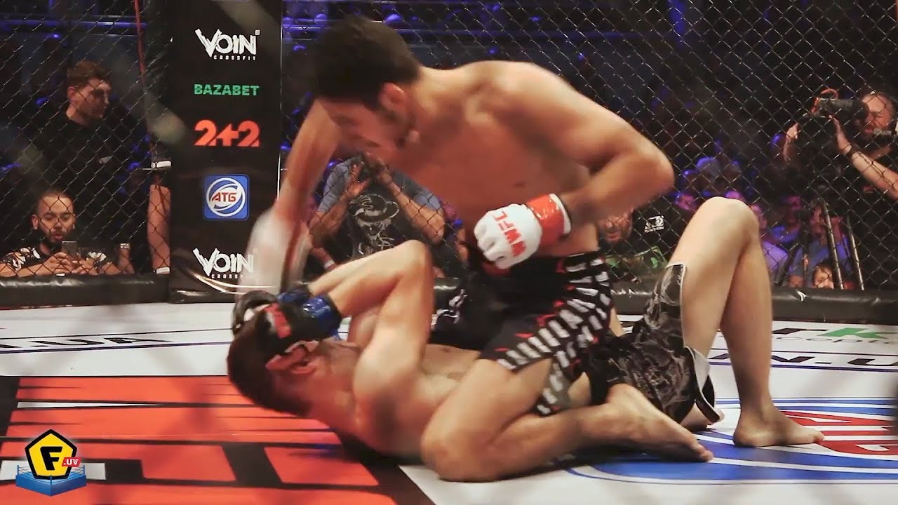 MMA:COMBAT de FARES ZIAM pour la ceinture HIT-FC