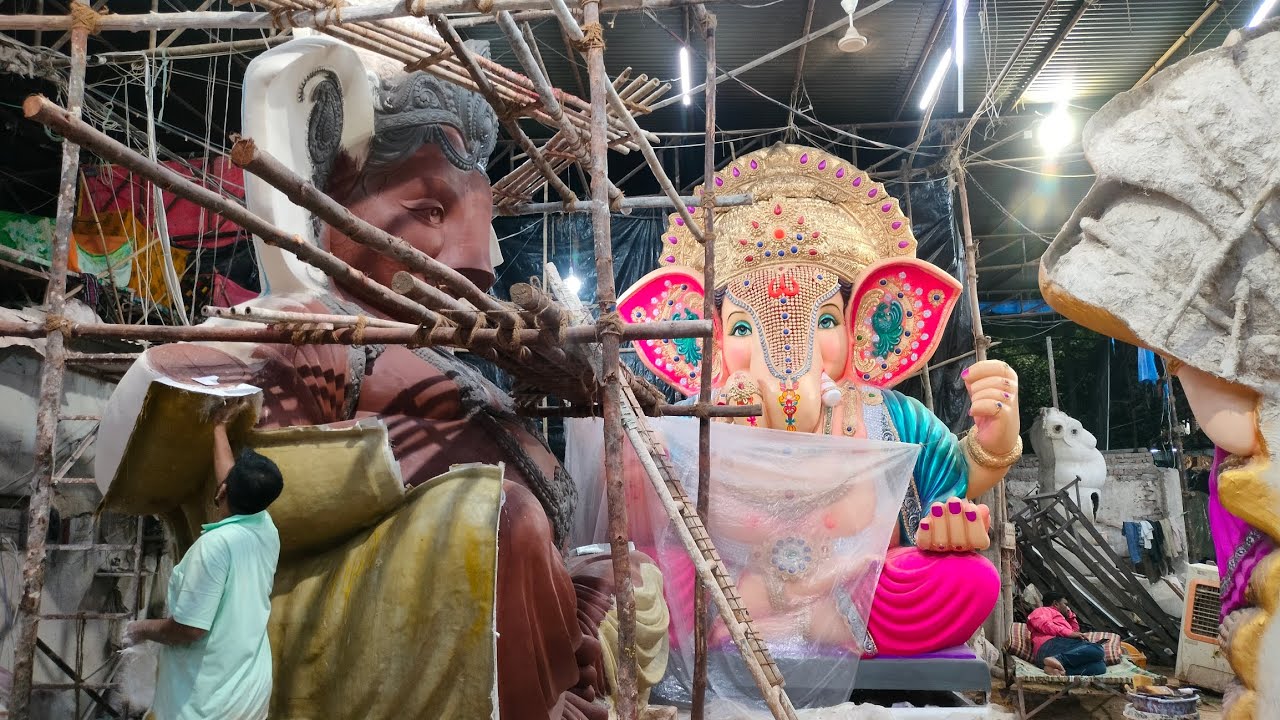 Dhruv Singh Kalakar Workshop|Latest Update Dhoolpet Ganesh 2025 |