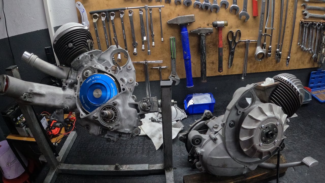 MONTAGGIO FRIZIONE VESPA FABBRI RACING