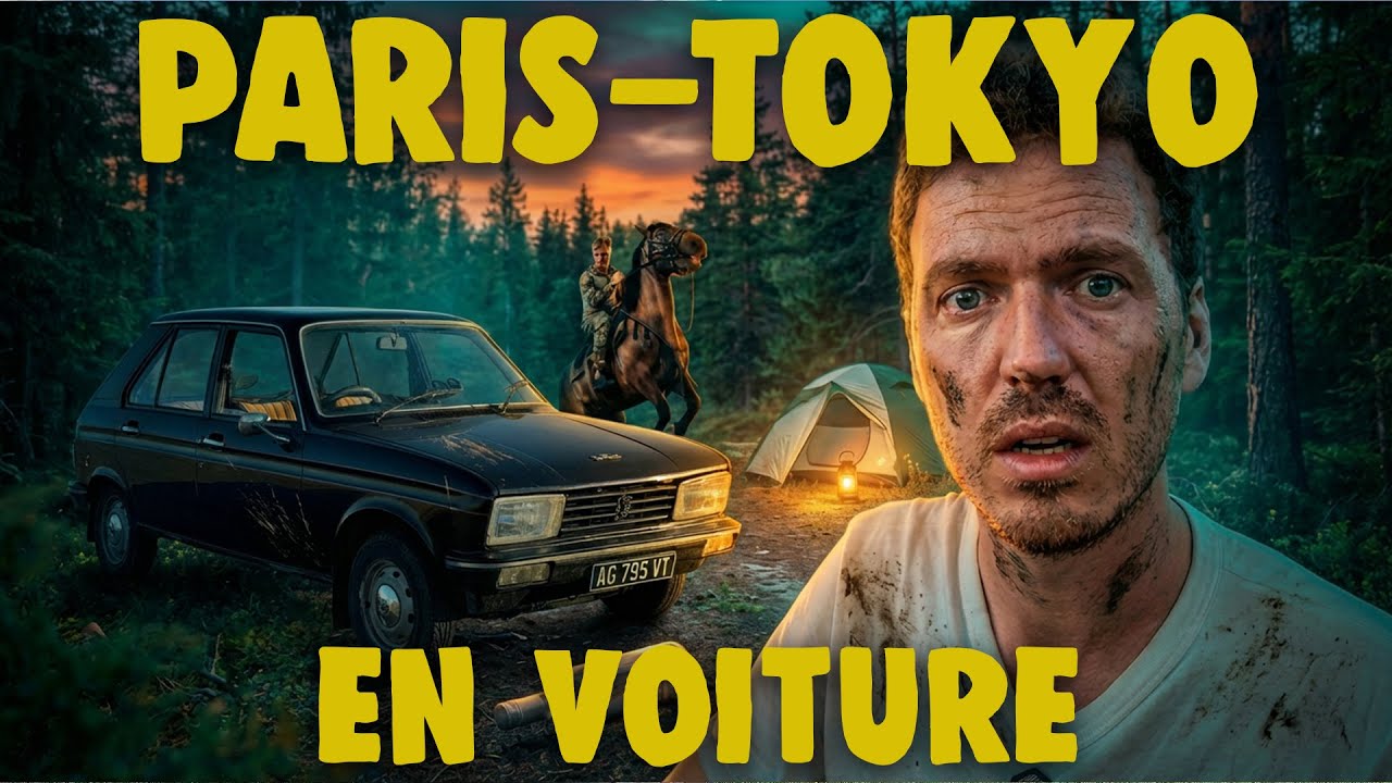 Paris-Tokyo by car - 12 hours with a soldier in Siberia