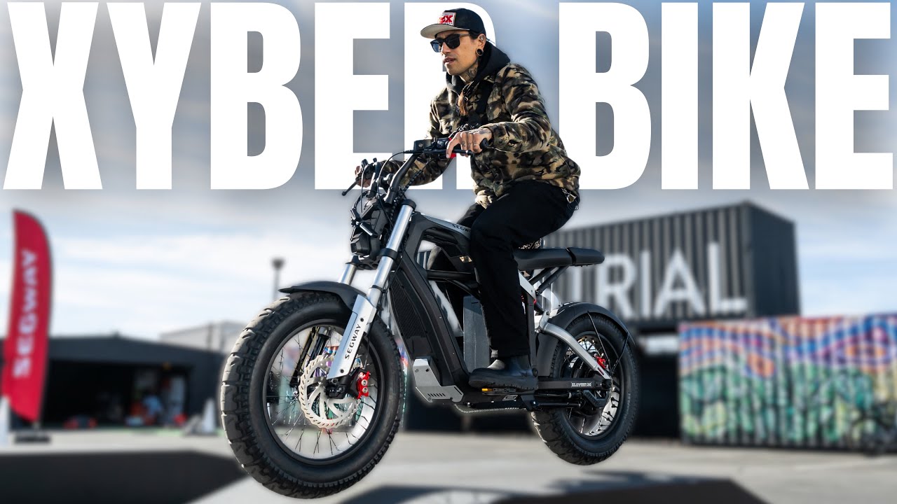 SEGWAY XYBER E-BIKE: 0-20 MPH in 2.7s! | FIRST RIDE at CES 2025