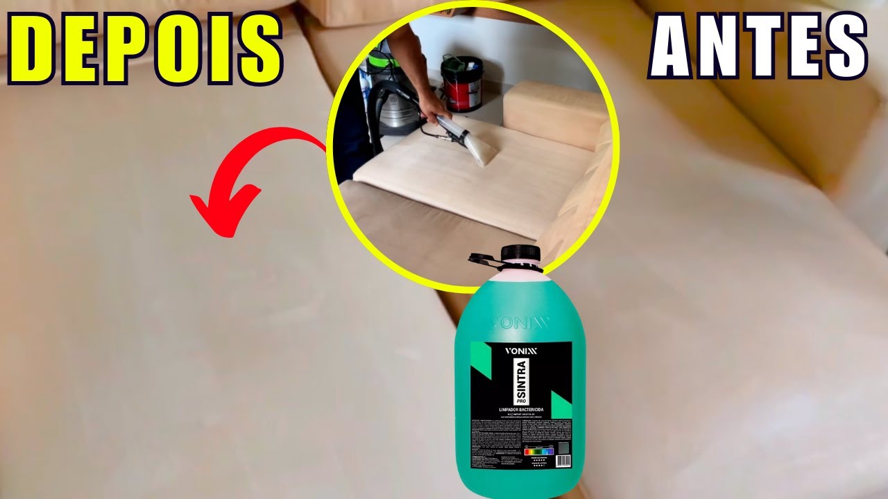 SINTRA PRO DA VONIXX VALE A PENA USAR NA LIMPEZA DE ESTOFADOS?
