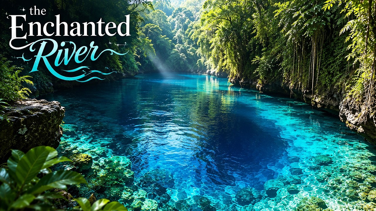 The Enchanted River - Mystical Clear Blue Waters