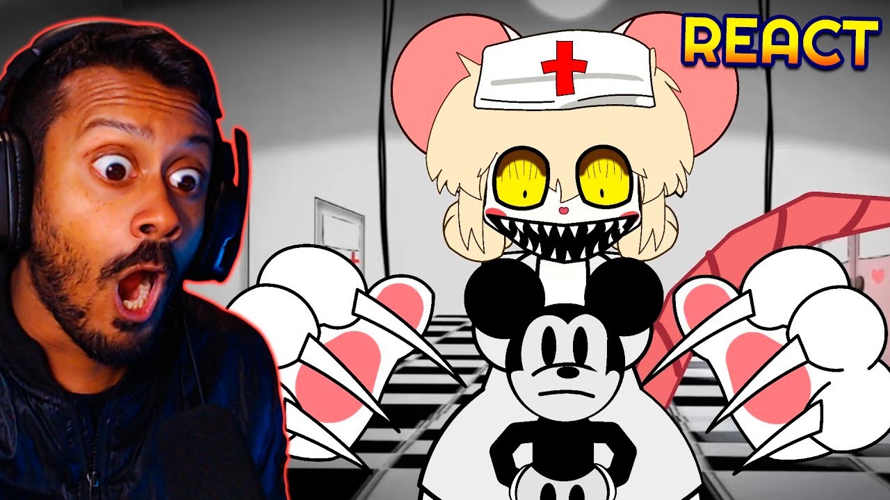 ME CAGUEI COM ESSE MICKEY! LORNA VS SUICIDE MOUSE REACT