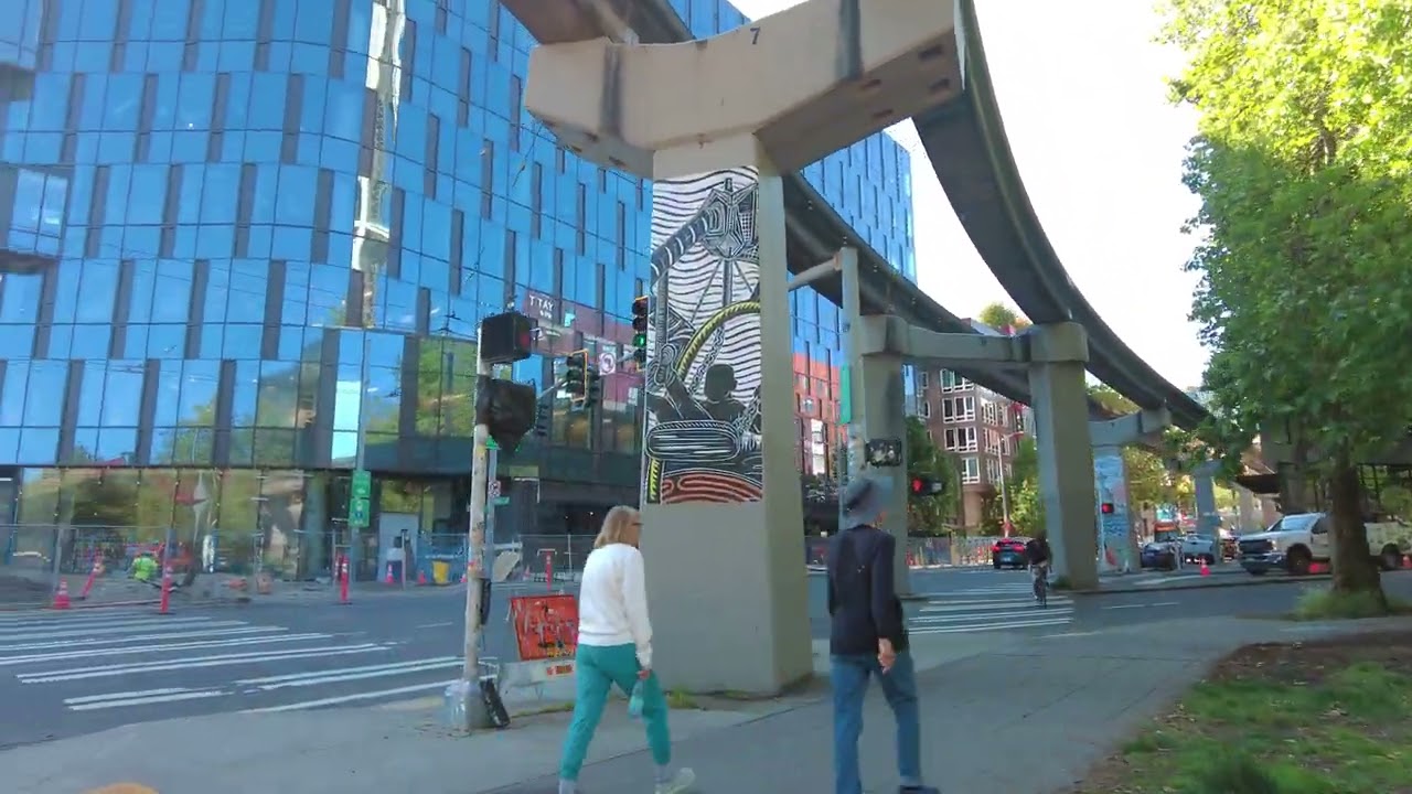 A Ramble Along the Seattle Monorail and Back, Summer, 2024
