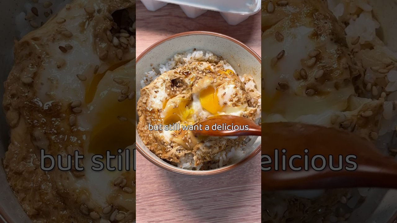 Korean Soy Sauce Egg Rice