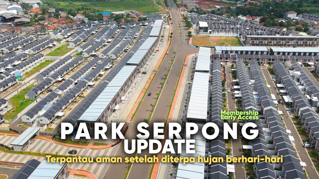 Park Serpong Update 24 Jan 2026 Terpantau aman setelah diterpa hujan berhari-hari
