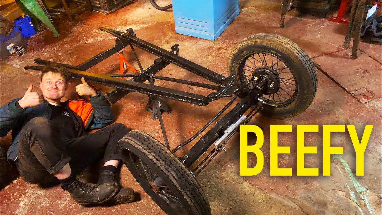 BEEFING UP A 100 Year Old Chassis. The Oldshool Way. AUSSIE 7 Part 11