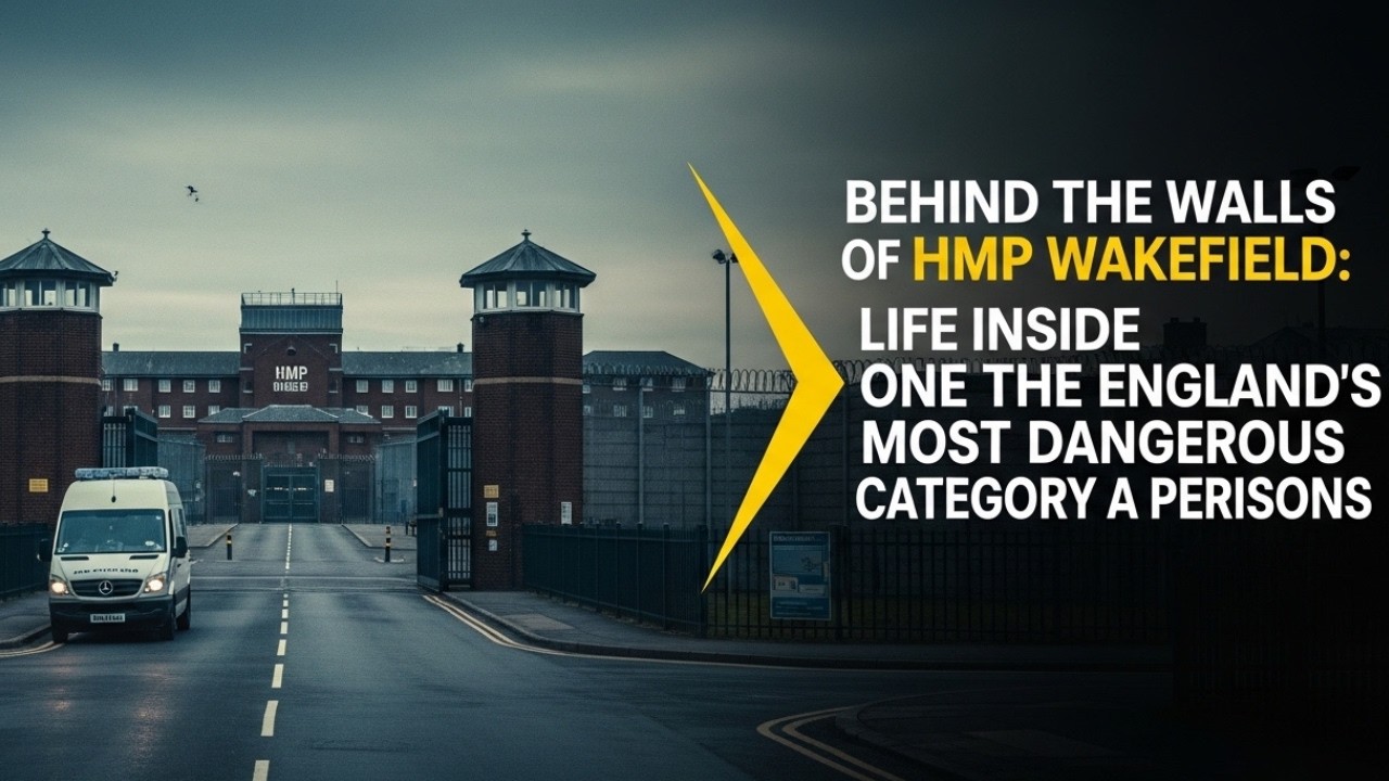 За стенами тюрьмы HMP Wakefield: жизнь внутри одной из самых опасных тюрем категории А в Англии