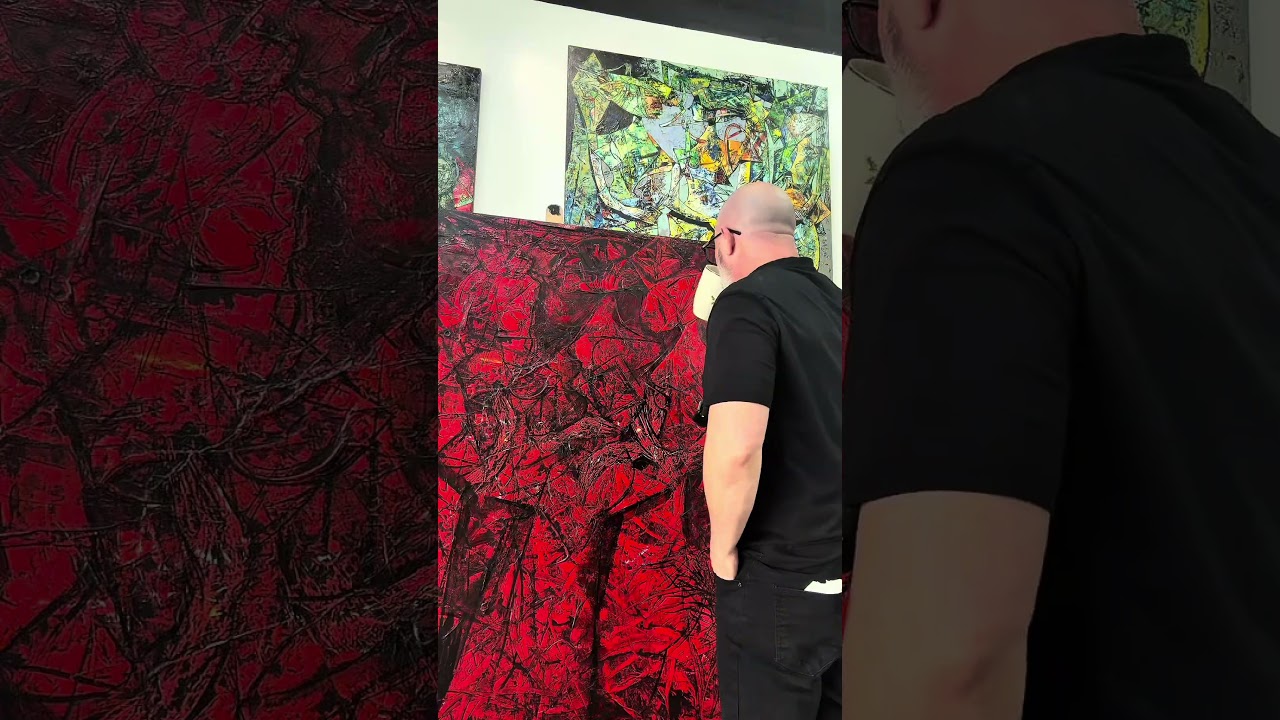 Rojo que susurra al alma / Red That Whispers to the Soul  &mdash;&mdash;&mdash;&mdash;&mdash;&mdash;&mdash;&mdash;&mdash;&mdash;&mdash;&mdash;&mdash;www.villamilartgallery.com