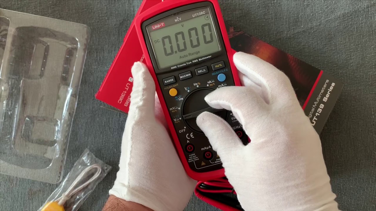 UNI-T UT 139A/B/C true RMS Digital Multimeters