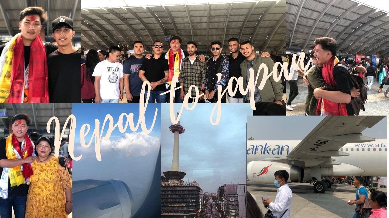 NEPAL TO JAPAN VLOG :)
