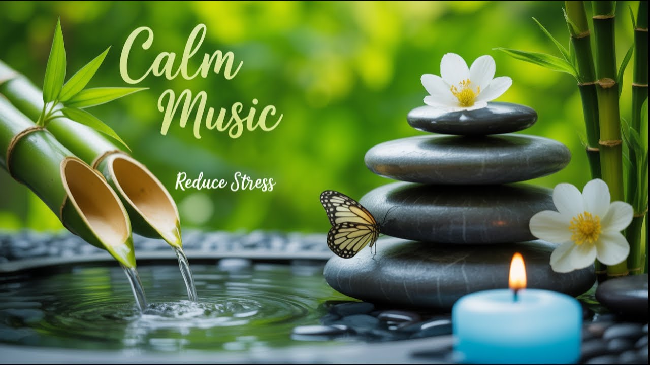 Calm Piano Music with Nature Sounds for Relaxation & Meditation