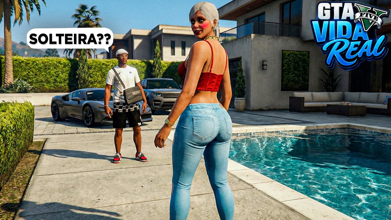 GTA V : VIDA REAL - A VIZINHA GATA DEU EM CIMA DE MIM - #118