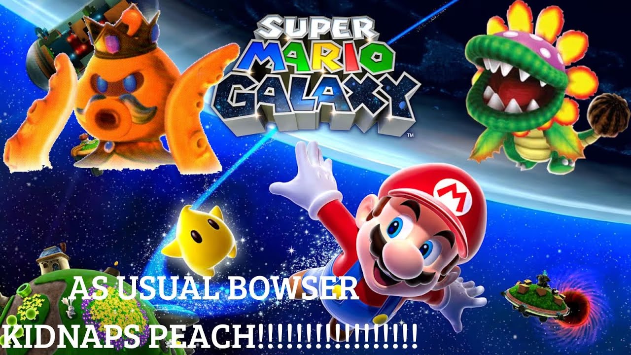 Super Mario Galaxy: LET'S PLAY INTO THE STARS !!!!!!!! WOOOO - Ep.1