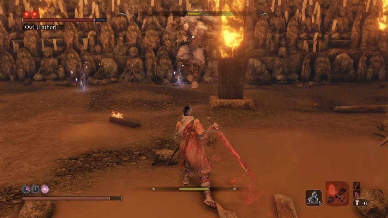 Sekiro: owl no baff almost no hit