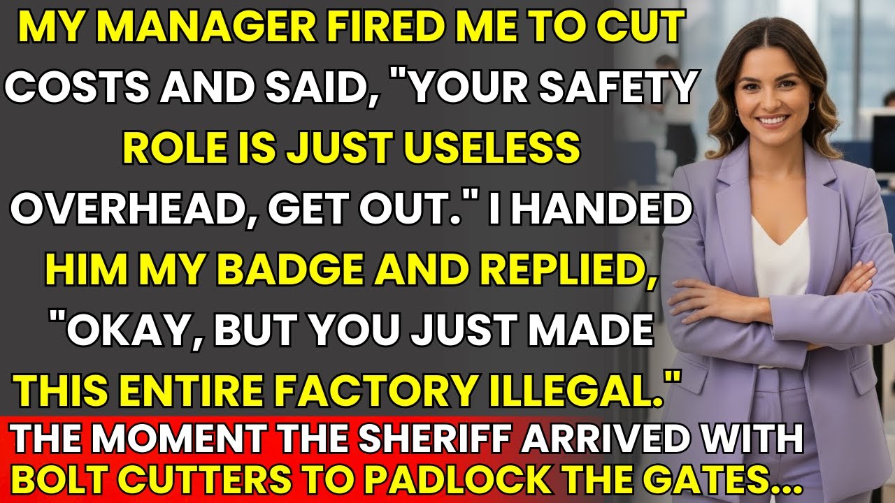 Manager Fired Me: 