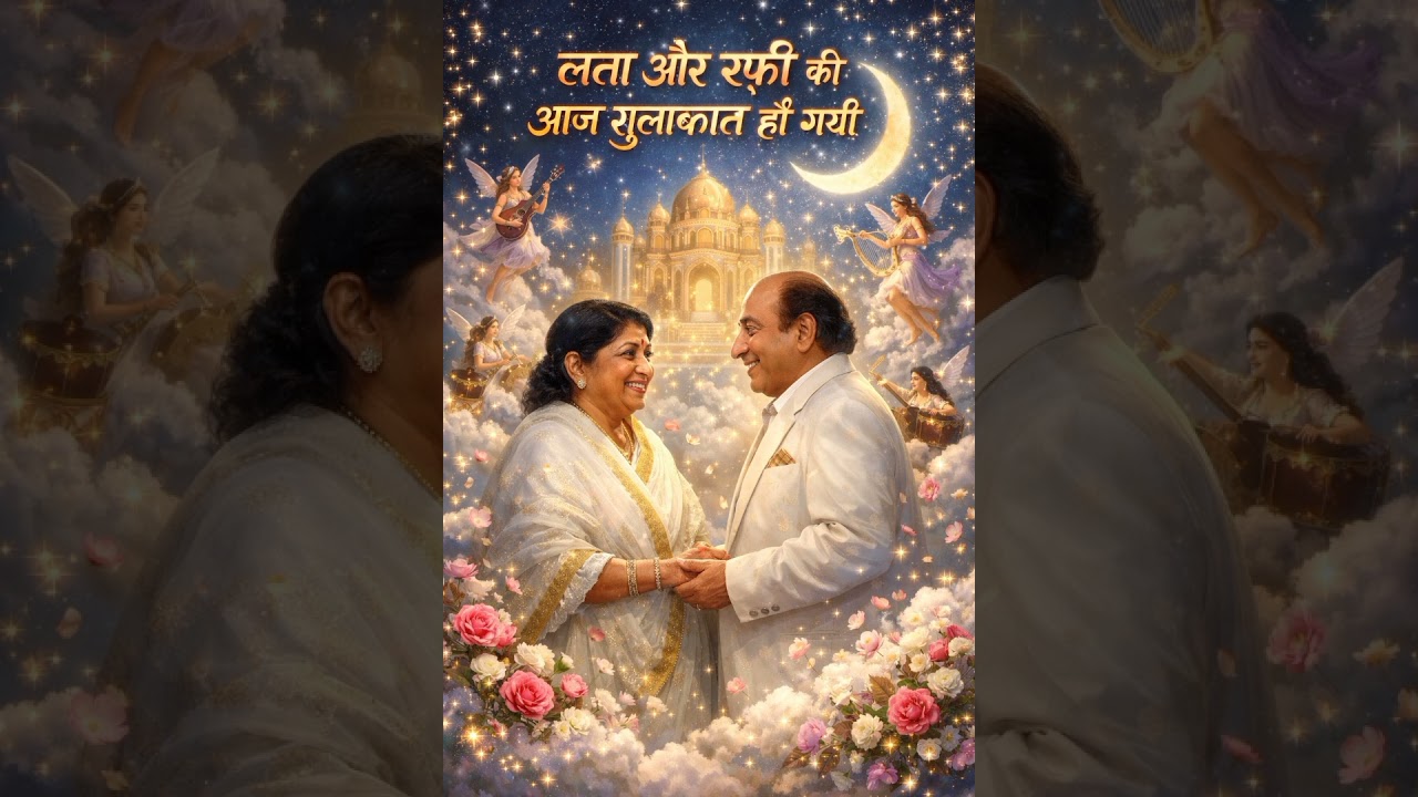 🎵 “लता और रफी की आज़ मुलाकात” 🎵