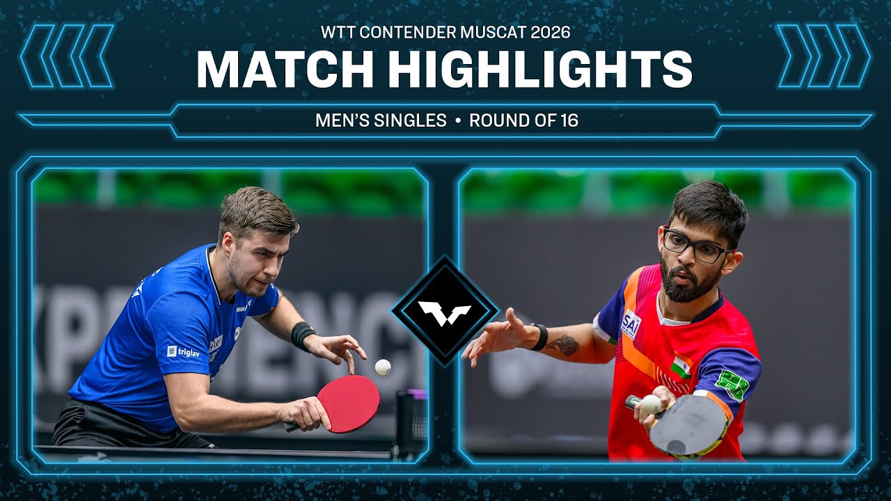 Manush Shah vs Darko Jorgic | MS R16 | WTT Contender Muscat 2026