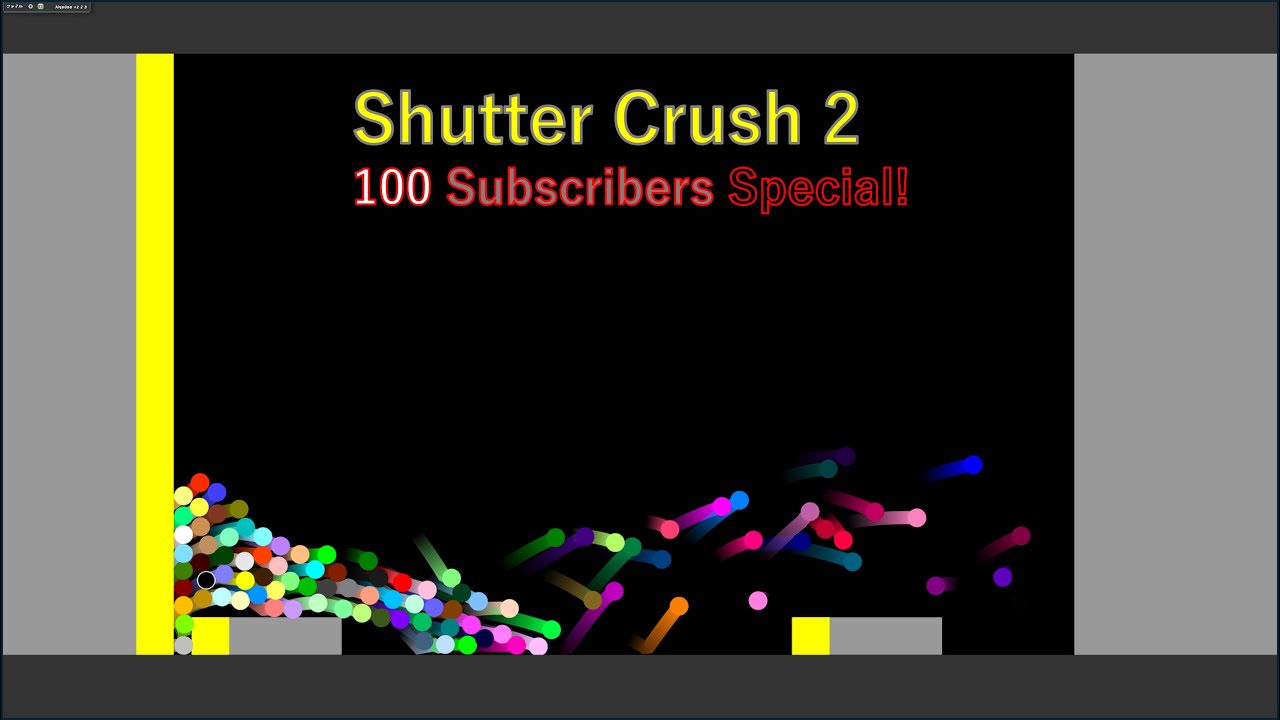Shutter Crush 2 - 100 Marbles (100 subs Celebration)