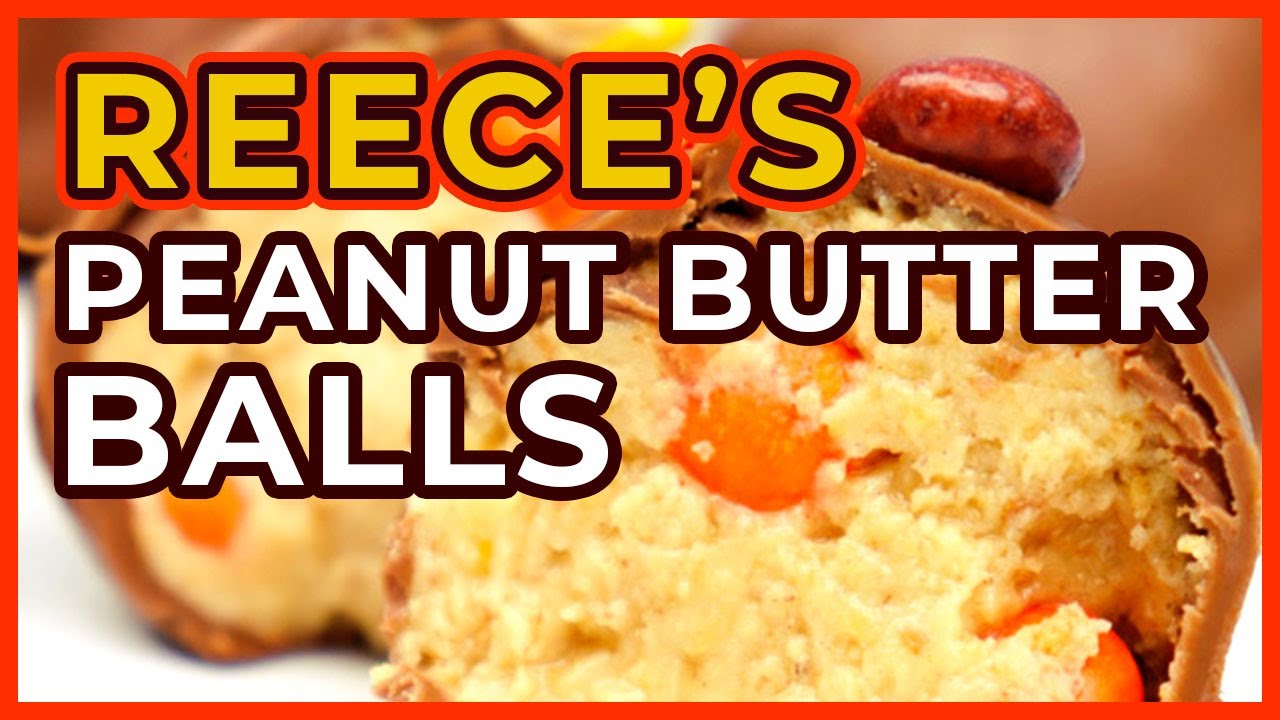 5 INGREDIENT Reece's Peanut Butter Balls! (RICH & CREAMY!)