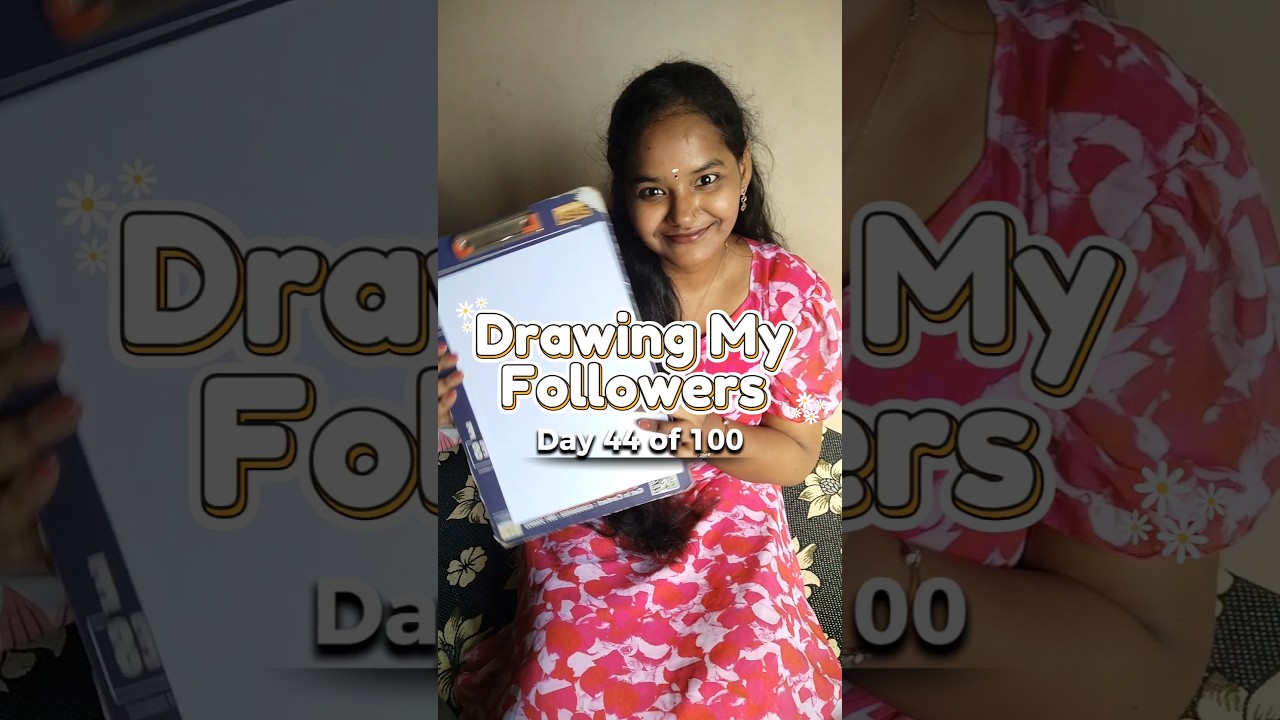 Day 44 of 100 Drawing My Followers #drawing #myartistlife#art #drawingskill #drawwithme #doodleaday
