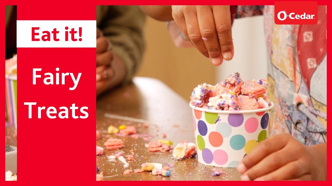 Fairy Party Treats | O-Cedar Recipe for Kids & Easy Cleanup