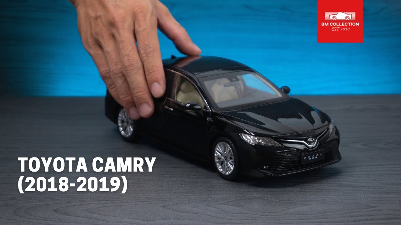 Đập Hộp Xe Mô Hình Toyota Camry 2019 1/18 Paudi | Unboxing Diecast Model Cars Toyota Scale 1/18