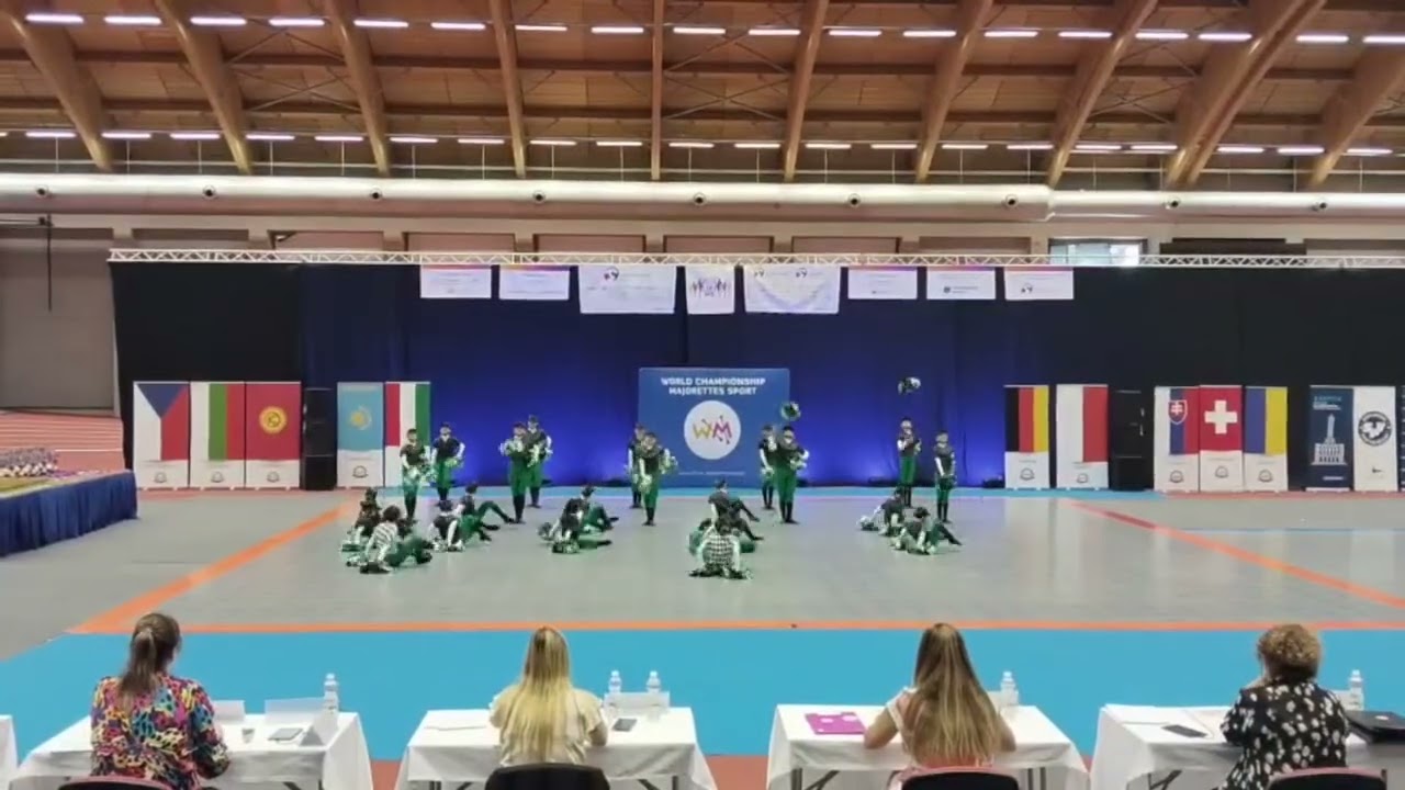 MICHELLE Karviná - kadetky pódio poms - Mistři světa a ČR 2025