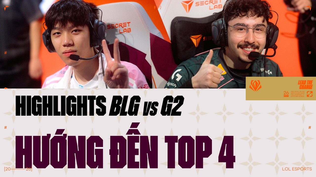 BLG vs G2 | HIGHLIGHTS | GROUP STAGE | FIRST STAND 2026 | HOÀNG LUÂN CO-STREAM