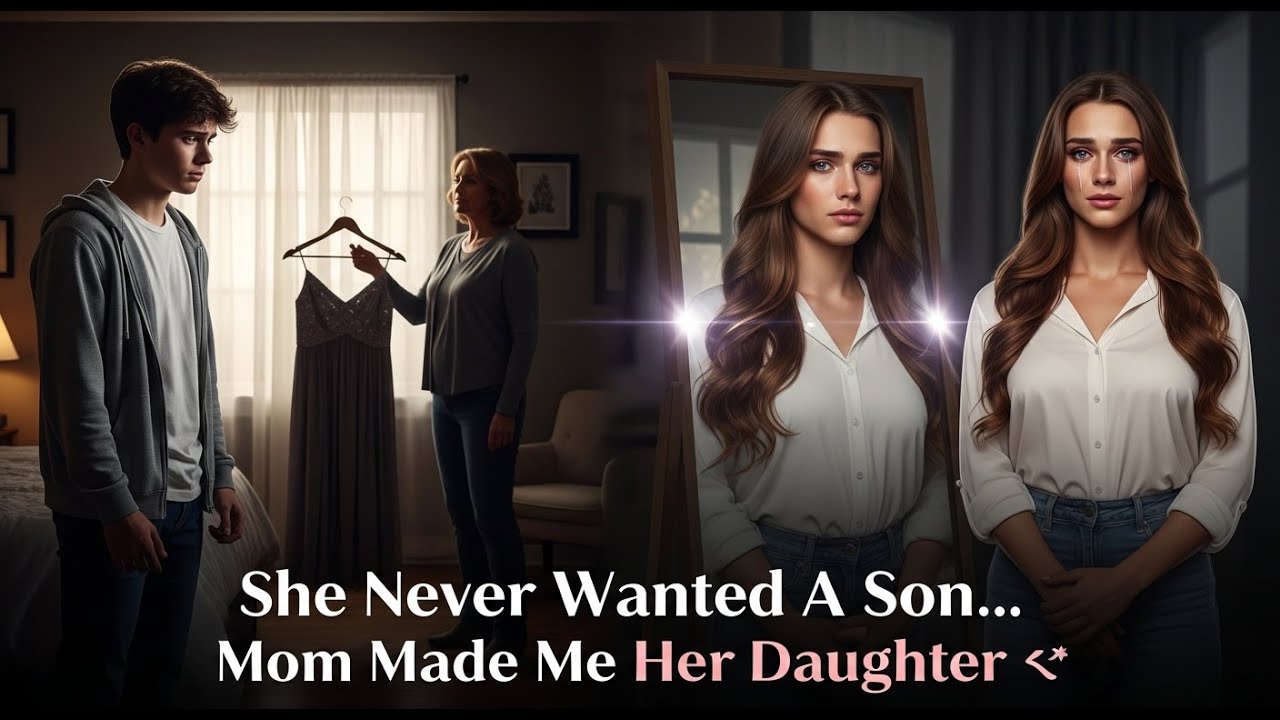 “She Never Wanted A Son… Mom Made Me Her Daughter 🙈💖”   Crossdressedstory,Boy2Girl,M2F,TGTF