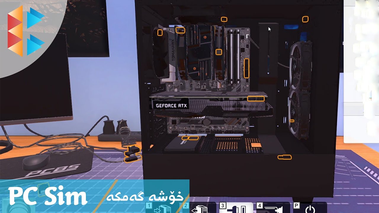 PC Building Simulator - خۆشە گەمکە
