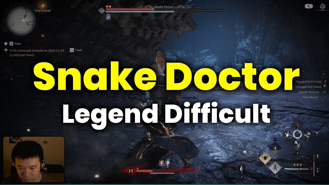 Snake Doctor World Boss (Legend Difficulty) | Mo Blade/Spear | Where Winds Meet
