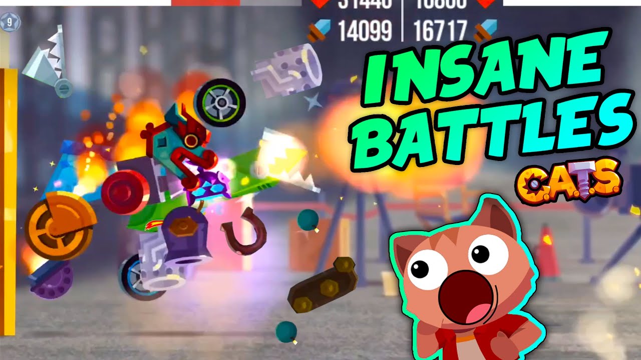 C.A.T.S INSANE BATTLES & FUNNY MOMENTS COMPILATION - Crash Arena Turbo Stars