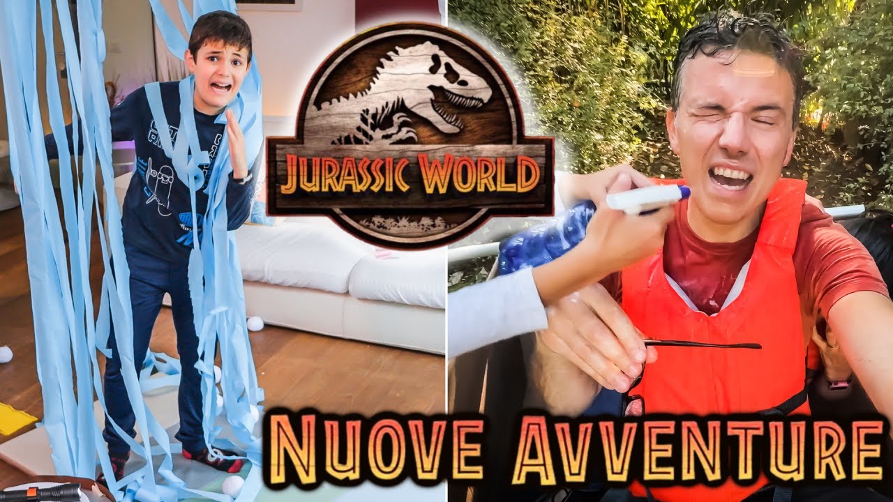 JURASSIC WORLD: le nostre NUOVE AVVENTURE di Famiglia GBR come nella SERIE