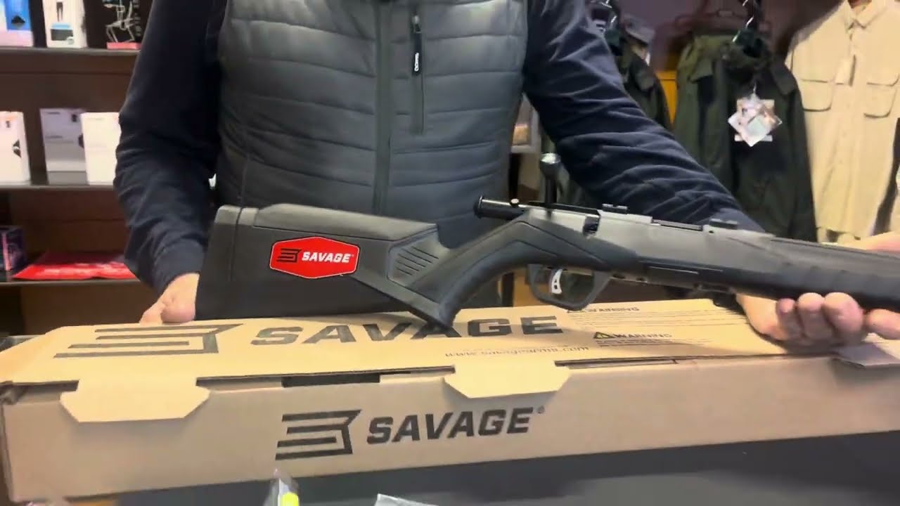 Rifle savage B17 fv económico fiable del calibre 17 hmr #caza