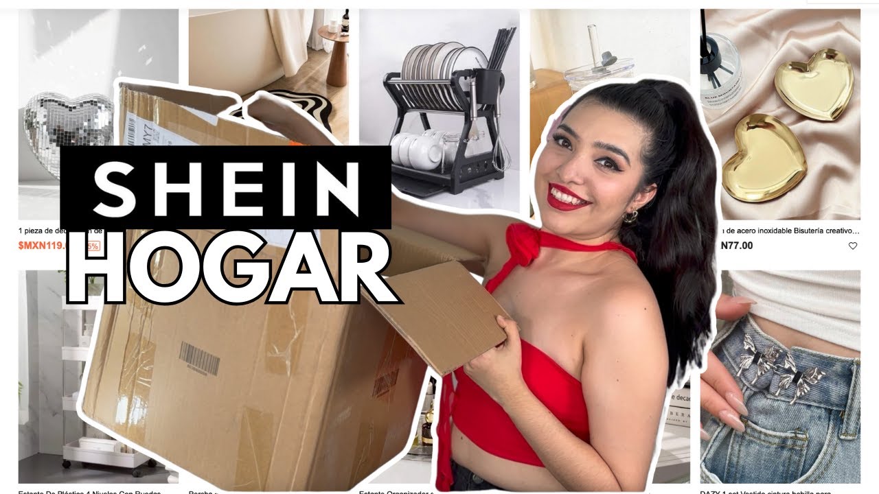 SUPER HAUL SHEIN HOGAR!🏡 Compras para decorar y organizar mi cuarto 🌼¿VALE LA PENA COMPRAR?🤨REALIDAD