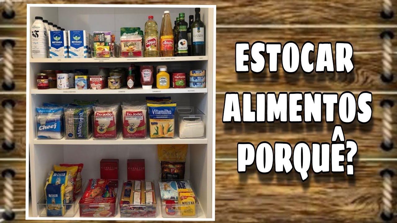 Início do Meu Estoque de Alimentos| Porquê Quero Estocar?!| Thalyta Melo