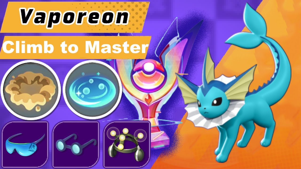 Pokemon Unite | Climb to Master | SoloQ Vaporeon | Season 32 | Live Commentary