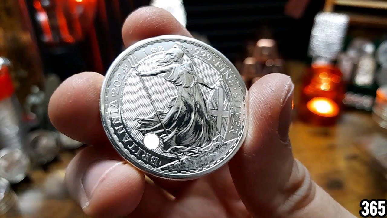 My FIRST 2024 Silver Britannia! | Does it have Milk Spots???
