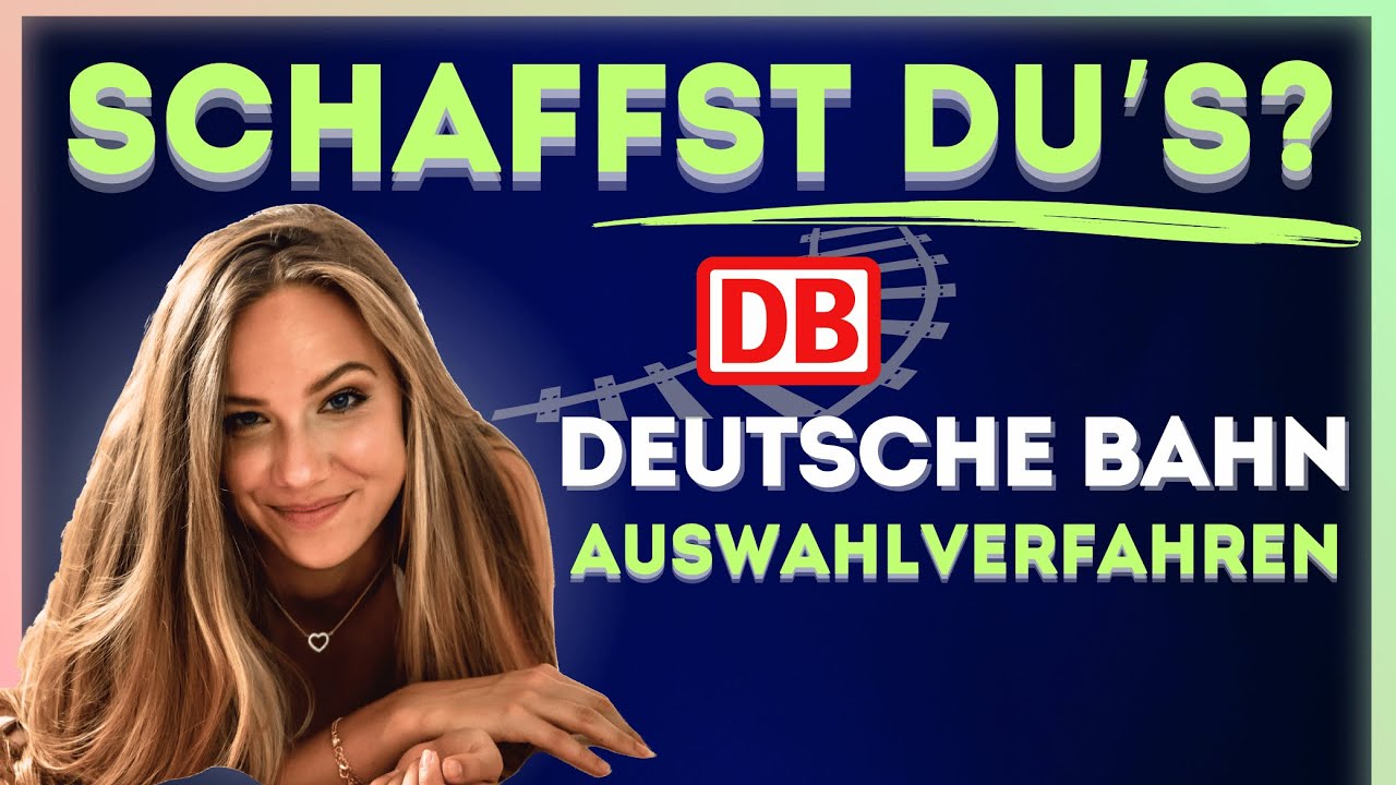 🚂🚂 GUT GENUG? Deutsche Bahn Einstellungstest Aufgaben üben