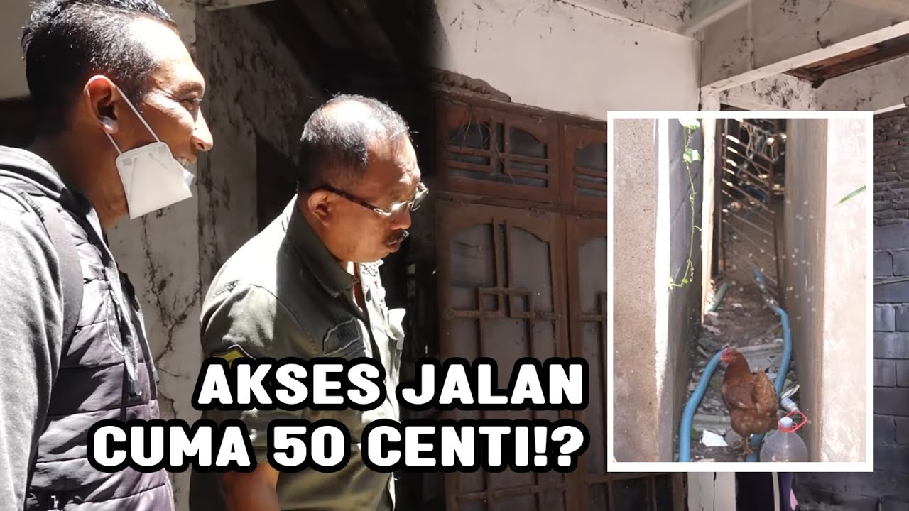AKSES JALAN TERTUTUP KANDANG AYAM, CAKJI HERAN!?