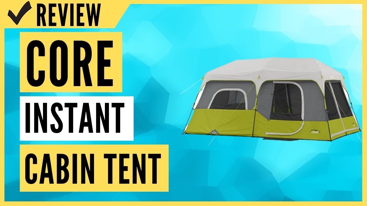 Core 9 Person Instant Cabin Tent   14' x 9' Review